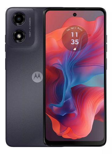 Imagem 1 de 8 de Smartphone Moto G04s 128gb Processador Unisoc T606 Tela De 6,6'' 4 Gb De Ram Cor Grafite Motorola