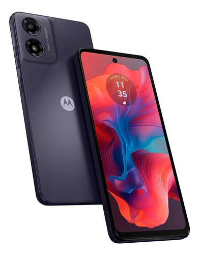 Imagem 2 de 8 de Smartphone Moto G04s 128gb Processador Unisoc T606 Tela De 6,6'' 4 Gb De Ram Cor Grafite Motorola